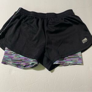 Marika athletic activewear lined Shorts 2 in one girls 7/8